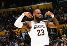 Трипъл-дабъл на Леброн Джеймс вдъхнови Лейкърс срещу Сакраменто (видео)