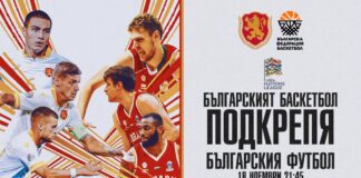 БФБ и баскетболните национали с подкрепа за футболистите на България