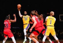 Първи триумф за Лейкърс като гости в НБА този сезон (видео)