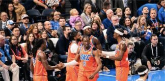 Оклахома лимитира Финикс под 85 точки в НБА Къп (видео)