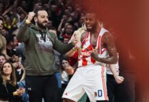 Коди Милър-Макинтайър сред най-добрите за Цървена Звезда в Евролигата (видео)