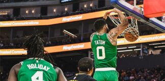 Бостън унизи Голдън Стейт (видео)