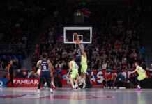 Баскония удари Барселона в испанския дуел на кръга в Евролигата (видео)