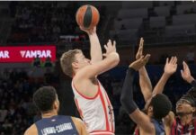 Везенков отново с важен принос, Олимпиакос мина през продължение в Испания (видео)