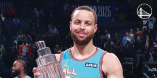 Стеф Къри грабна приза за MVP в Мача на звездите в НБА (видео)