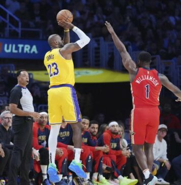 И върхът с марка 50 000 в НБА бе превзет от Краля (видео)