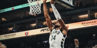 Милуоки сложи спирачки на Сакраменто (видео)