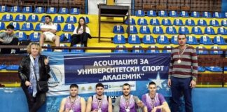 Отборът на ШУ е университетски шампион при мъжете за 2025 г.