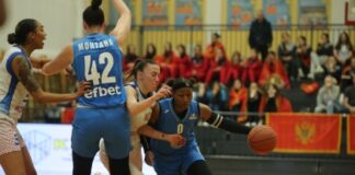 Монтана 2003 отстъпи на Будучност в първия полуфинал в Адриатическата лига за жени