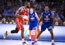 Коди Милър-Макинтайър и Цървена Звезда не успяха в първия мач от 1/2-финалите в Адриатика (видео)