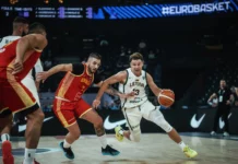 ЕВРОБАСКЕТ 2025: Литва помете Черна гора за две поред (видео)