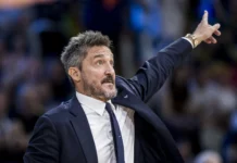 ЕВРОБАСКЕТ 2025: Джанмарко Поцеко бе изгонен по време на мача Италия – Босна и Херцеговина (видео)