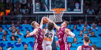 ЕВРОБАСКЕТ 2025: Супер Порзингис, но мощна Литва продължава на 1/4-финал (видео)