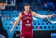 ЕВРОБАСКЕТ 2015: Латвия също изпълни целта си и влезе в Топ 16 (видео)
