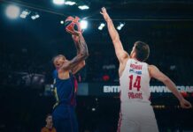 Силен Везенков не стигна на Олимпиакос срещу Барселона (видео)