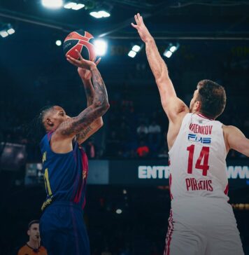 Силен Везенков не стигна на Олимпиакос срещу Барселона (видео)