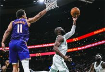 Джейлън Браун даде тон на Бостън срещу Финикс (видео)