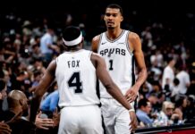 Дабъл-дабъл за под 9 минути: Виктор Уембаняма го направи възможно (видео)