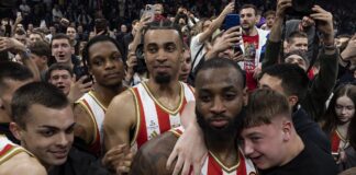 Коди Милър-Макинтайър и Цървена Звезда зарадваха феновете си в Белград (видео)