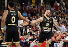 Осем от Монако пратиха Апоел на шесто място в Евролигата (видео)