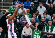 Филаделфия отвърна на удара за 1-1 срещу Бостън (видео)