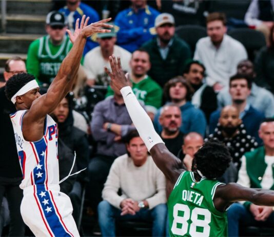 Филаделфия отвърна на удара за 1-1 срещу Бостън (видео)