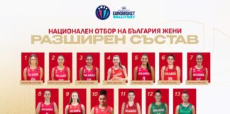 13 баскетболистки в подготовката на женския ни национален отбор преди евроквалификациите
