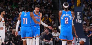 Оклахома лимитира Денвър под 90 точки (видео)