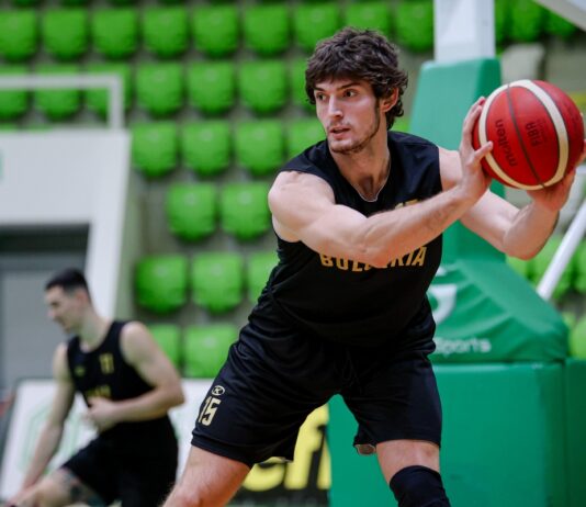 Националите с тренировка в „Арена Ботевград“ преди мача с Черна гора