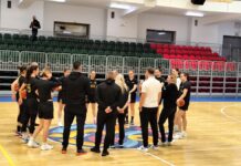 Националките с първа тренировка в София