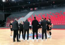 Женският национален отбор с първа тренировка в Мишколц