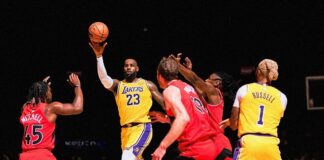 Първи триумф за Лейкърс като гости в НБА този сезон (видео)