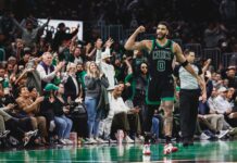 Бостън заключи своята „ТД Гардън“ за Кливланд (видео)