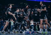 Партизан спря победния ход на Олимпиакос в Евролигата (видео)