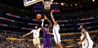 Оклахома затвори вратата на Лейкърс към елиминациите в НБА Къп (видео)