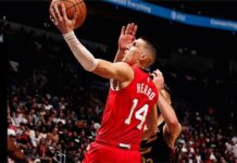 Маями удари Кливланд у дома (видео)