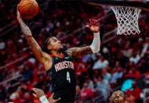 Хюстън препъна Голдън Стейт и е на полуфинал в НБА Къп (видео)