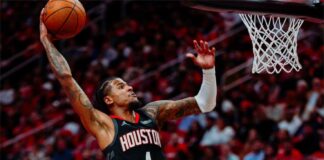 Хюстън препъна Голдън Стейт и е на полуфинал в НБА Къп (видео)