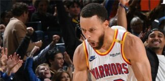 8/8 зад дъгата за Стеф Къри срещу Филаделфия (видео)