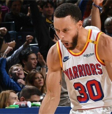 8/8 зад дъгата за Стеф Къри срещу Филаделфия (видео)