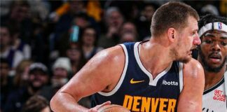 Никола Йокич се завърна с трипъл-дабъл за Денвър в НБА (видео)