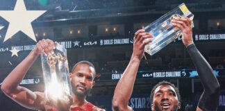 Донован Мичъл и Еван Мобли взеха приза в конкурса по умения (видео)