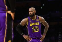 Леброн Джеймс навъртя 42 точки в дуела срещу Къри и Голдън Стейт (видео)