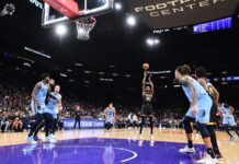 Кевин Дюрант влезе в клуб „30 000“ в НБА (видео)