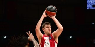 Везенков близо до дабъл-дабъл за Олимпиакос в Гърция