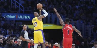 И върхът с марка 50 000 в НБА бе превзет от Краля (видео)