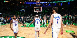 Оклахома се бетонира за плейофите в НБА (видео)