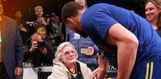 Стеф Къри се срещна със своя 86-годишна фенка (видео)