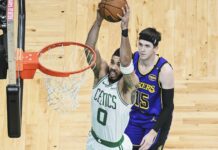 Бостън взе дуела срещу Лейкърс (видео)