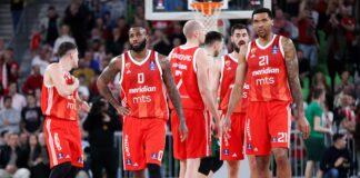 Коди Милър-Макинтайър на ниво, но Цървена Звезда падна в Адриатика (видео)